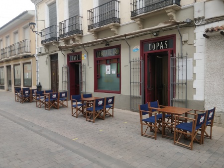 Terrazas de bares y restaurantes en Manzanares