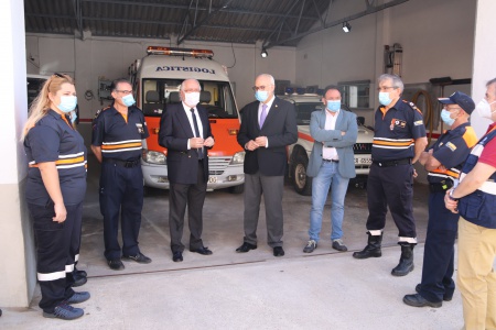 El Gobierno Regional y el Ayuntamiento de Manzanares reconocen la labor de Protección Civil