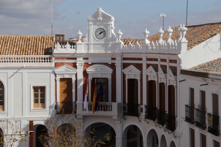 Exterior del Ayuntamiento de Manzanares