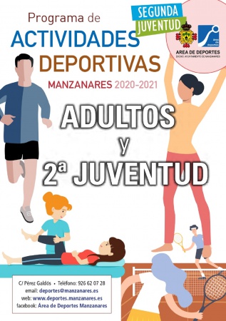 Programa de actividades deportivas para adultos y Segunda Juventud 2020