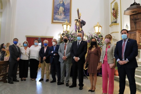 Representantes municipales en la Función Solemne de Jesús del Perdón