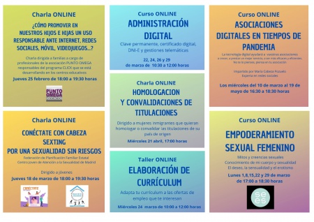 Programación Centro de la Mujer