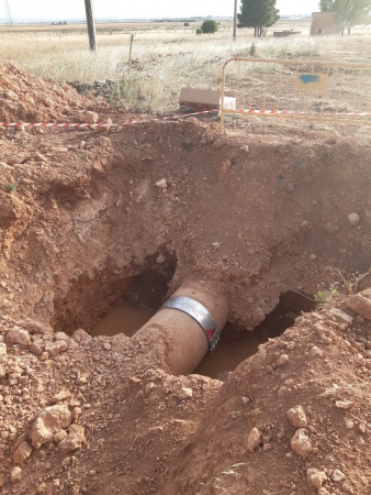 Reparada la avería que obligó a cortar el suministro de agua en Manzanares