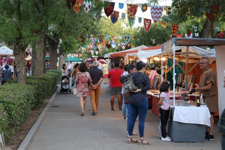 Imagen de archivo mercadillo medieval 2019