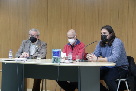 Federico Gallego estuvo acompañado de Candi Sevilla y de Raúl Nieto