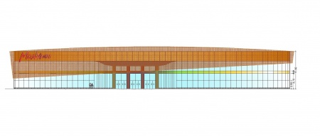 Planos del proyecto del nuevo pabellón polideportivo