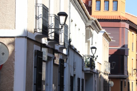 Nuevas luminarias en la calle Doctor Fleming