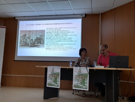 Conferencia 'La epidemia de cólera de 1885 en los límites del Campo de Montiel: Manzanares, Membrilla y Valdepeñas' (Aula abierta de folclore de la UP)