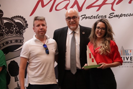 Premios del IX concurso 'Emprende en Manzanares'