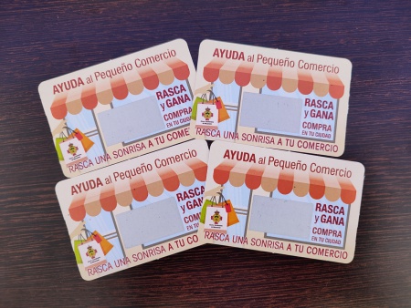 Campaña 'Rasca una sonrisa a tu comercio'
