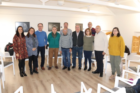 Algunos de los participantes en el programa de voluntariado