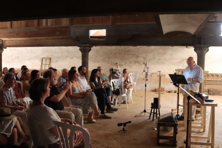 Acto poético-Presentación libro La claridad del agua de Teo Serna en la fábrica de harinas