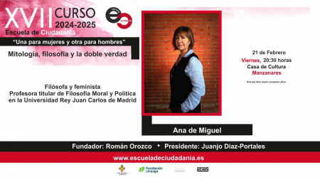Ana de Miguel en la Escuela de Ciudadanía