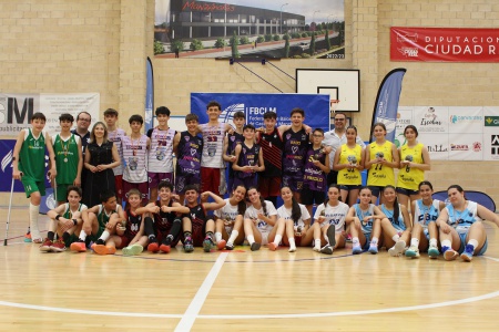 Final liga 3x3 U13 y U15 CLM. Imagen: FBCLM
