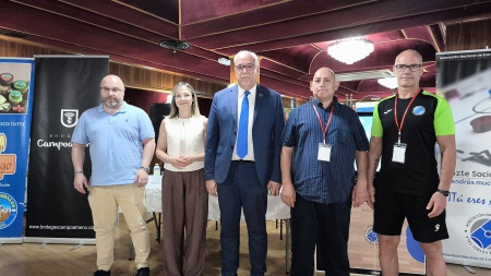 Inauguración del congreso con la presencia del alcalde de Manzanares