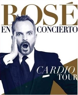 Cartel de Cardio Tour, Miguel Bosé