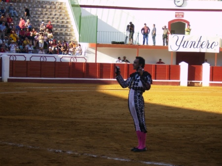 El Cid recibiendo dos orejas