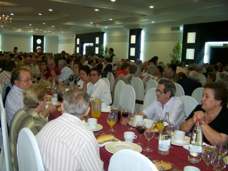 Merienda de convivencia del pasado año
