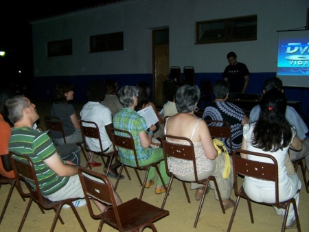 Asistentes a la proyección del Foro de la Agenda 21 Local