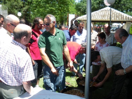 Degustación de caldereta en FERCAM 2011
