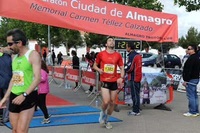 Atletismo Mundo Rótulo en media maratón de ALmagro