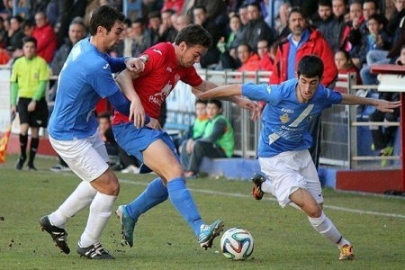Imagen del partido en Villarrobledo. Foto: web oficial del CP Villarrobledo