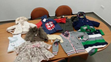 Prendas sustraídas que fueron recuperadas por la Policía Local