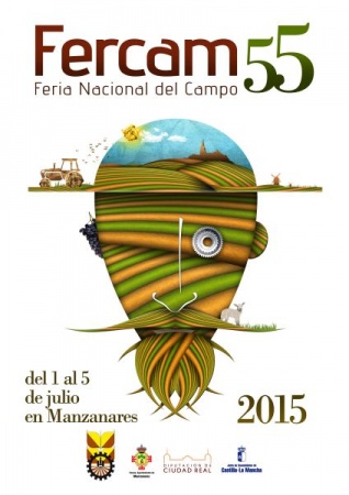 Cartel premiado para anunciar FERCAM 2015