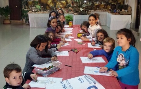 Participantes en el servicio Abierto por Vacaciones la pasada Navidad