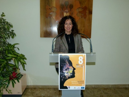 Rebeca Sánchez-Maroto en la presentación de los actos