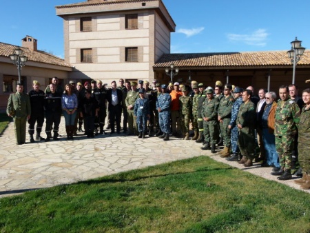 Foto conjunta en el Pago Casa del Blanco