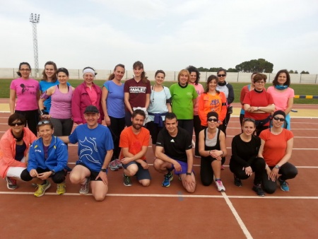 Imagen de asistentes a uno de los entrenamientos