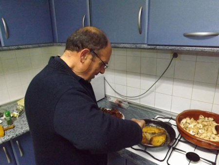 Participante en anteriores cursos de cocina para hombres