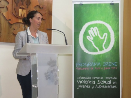 Rebeca Sánchez-Maroto, en la presentación del programa