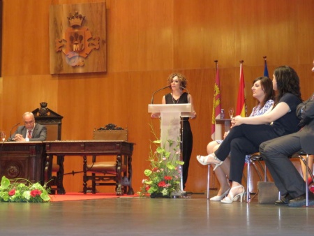 Beatriz Labián, portavoz del PSOE