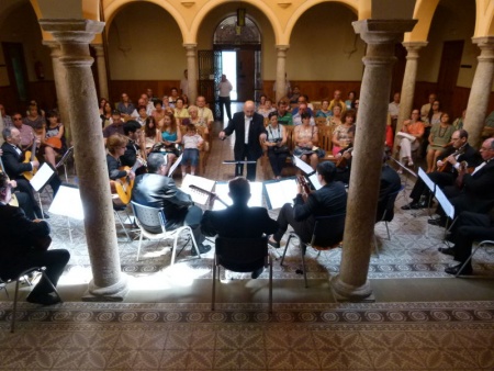 Imagen del concierto de verano del año 2014