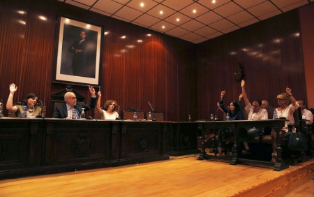 Tercera votación sobre la dedicación de los miembros de la Corporación