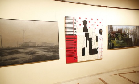 Exposición de las obras presentadas en el anterior Certamen Nacional de Pintura
