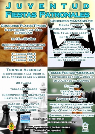 Cartel de las actividades