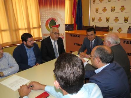 Mesa de la Lonja del Melón y la Sandía, presidida por el Consejero de Agricultura