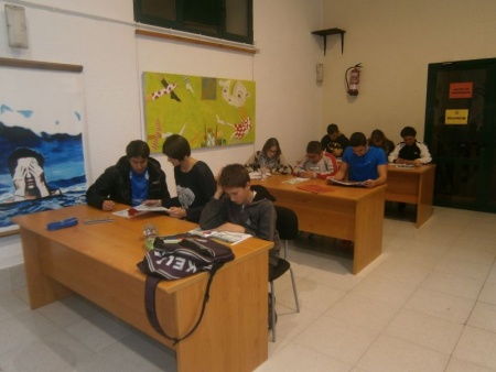 Imagen de archivo de la sala de estudio