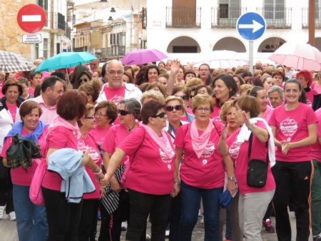 Inicio de la III Marcha Rosa contra el Cáncer de Mama