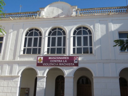 Exterior del salón de plenos del Ayuntamiento