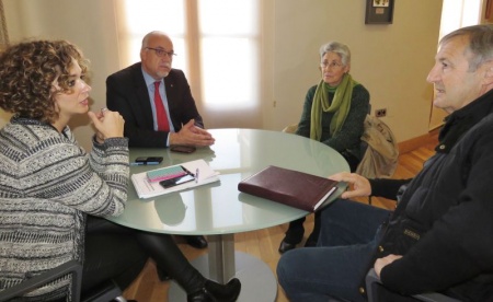 Recepción a la nueva directiva local de Cáritas