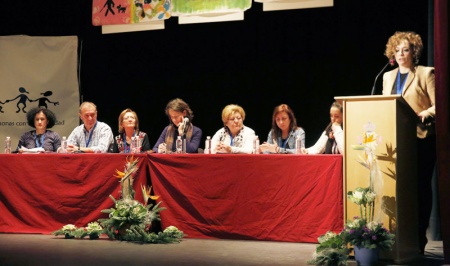 Beatriz Labián abrió la gala de la discapacidad antes de la mesa redonda