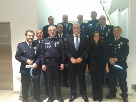 Entrega de medallas a la Policía Local