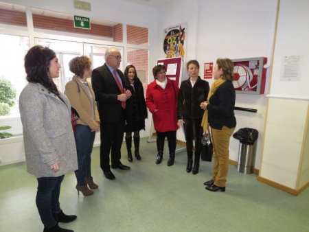 Visita de la Consejera de Bienestar Social a Manzanares