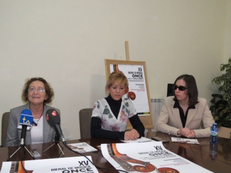 Presentación XV Bienal de Música ONCE en Manzanares