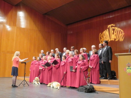 Orfeón Fermín Gurbindo en el Gran Teatro de Manzanares