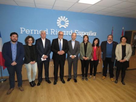 Visita al Centro de Producción Pernor Ricard España